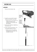 Предварительный просмотр 4 страницы Clarke 7623200 Operation & Maintenance Instructions Manual