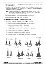 Предварительный просмотр 6 страницы Clarke 7623250 Operating & Maintenance Instructions