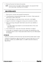 Preview for 7 page of Clarke 7624007 Operation & Maintenance Instructions Manual