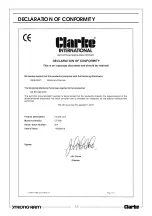 Preview for 11 page of Clarke 7624007 Operation & Maintenance Instructions Manual