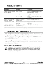 Предварительный просмотр 7 страницы Clarke 7624100 Operating & Maintenance Instructions