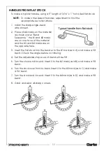 Предварительный просмотр 11 страницы Clarke 7630073 Operation Instructions Manual