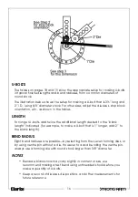 Предварительный просмотр 16 страницы Clarke 7630073 Operation Instructions Manual