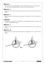 Предварительный просмотр 23 страницы Clarke 7630073 Operation Instructions Manual