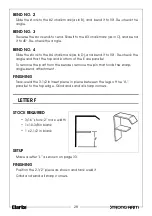 Предварительный просмотр 28 страницы Clarke 7630073 Operation Instructions Manual