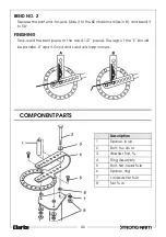 Предварительный просмотр 46 страницы Clarke 7630073 Operation Instructions Manual