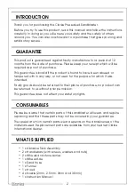 Preview for 2 page of Clarke 7640130 Operation & Maintenance Instructions Manual