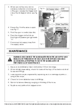 Предварительный просмотр 11 страницы Clarke 7640134 Operation & Maintenance Instructions Manual