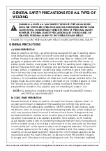 Preview for 3 page of Clarke 8130535 Operation & Maintenance Instructions Manual