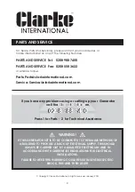 Preview for 2 page of Clarke 8852005 Operating & Maintenance Instructions