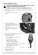 Preview for 11 page of Clarke 8877060 Operation & Maintenance Instructions Manual