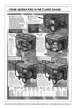 Preview for 27 page of Clarke 8877060 Operation & Maintenance Instructions Manual