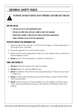 Preview for 4 page of Clarke 8877081 Operation & Maintenance Instructions Manual