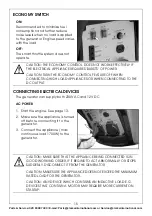 Preview for 15 page of Clarke 8877081 Operation & Maintenance Instructions Manual