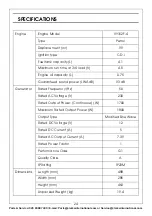 Preview for 24 page of Clarke 8877081 Operation & Maintenance Instructions Manual