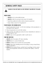 Preview for 3 page of Clarke 8877106 Operation & Maintenance Instructions Manual