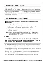 Preview for 7 page of Clarke 8877106 Operation & Maintenance Instructions Manual