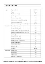 Preview for 22 page of Clarke 8877106 Operation & Maintenance Instructions Manual