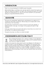 Preview for 2 page of Clarke 8877110 Operation & Maintenance Instructions Manual