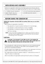 Preview for 6 page of Clarke 8877110 Operation & Maintenance Instructions Manual