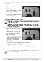 Preview for 13 page of Clarke 8877110 Operation & Maintenance Instructions Manual