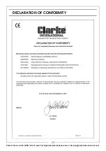 Preview for 23 page of Clarke 8877112 Operation & Maintenance Instructions Manual