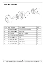 Preview for 26 page of Clarke 8877125 Operation & Maintenance Instructions Manual