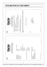 Preview for 27 page of Clarke 8877125 Operation & Maintenance Instructions Manual