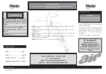 Предварительный просмотр 2 страницы Clarke Air 25CN Operating & Maintenance Instructions