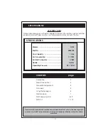 Preview for 3 page of Clarke Air AP15 Operation & Maintenance Instructions Manual