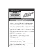 Preview for 4 page of Clarke Air AP15 Operation & Maintenance Instructions Manual