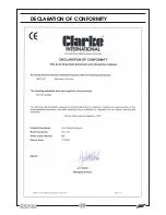 Preview for 14 page of Clarke air CAT108 Operating And Maintenance Instructions Manual