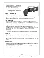 Preview for 10 page of Clarke Air CAT61 Operating & Maintenance Instructions