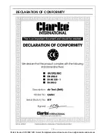 Preview for 15 page of Clarke Air CAT61 Operating & Maintenance Instructions