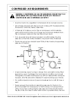 Preview for 6 page of Clarke Air CAT70 Operating & Maintenance Instructions