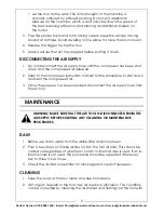 Preview for 9 page of Clarke Air CAT70 Operating & Maintenance Instructions