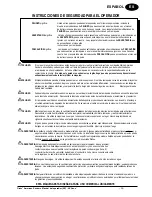 Preview for 13 page of Clarke American Sanders 07164A Operator'S Manual