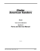 Preview for 33 page of Clarke American Sanders FA-807166A Operator'S Manual