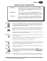 Предварительный просмотр 3 страницы Clarke American Sanders OBS-18DC Operator'S Manual