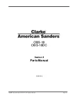 Предварительный просмотр 51 страницы Clarke American Sanders OBS-18DC Operator'S Manual