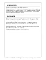 Preview for 2 page of Clarke AP14GFM Operation & Maintenance Instructions Manual