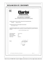 Предварительный просмотр 15 страницы Clarke AP17 Operation & Maintenance Instructions Manual