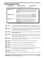 Preview for 3 page of Clarke BEXT 100 Operator'S Manual