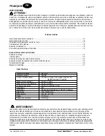 Preview for 14 page of Clarke BEXTSPOT 04153A Operator'S Manual