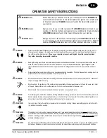 Preview for 4 page of Clarke BOS-18 Operator'S Manual