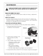 Предварительный просмотр 11 страницы Clarke Boxer 14/100P Operation & Maintenance Instructions Manual