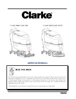 Clarke CA60 20B Service Manual preview