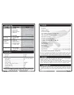 Предварительный просмотр 3 страницы Clarke CAG120 Operating & Maintenance Instructions