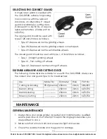 Preview for 15 page of Clarke CAG2350B Operating & Maintenance Instructions