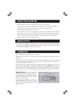 Preview for 3 page of Clarke CAR8P Instructions For Use Manual